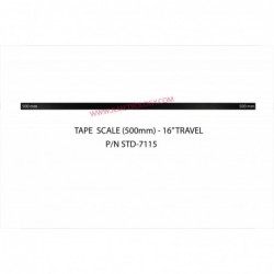 16" TRAVEL TAPE SCALE